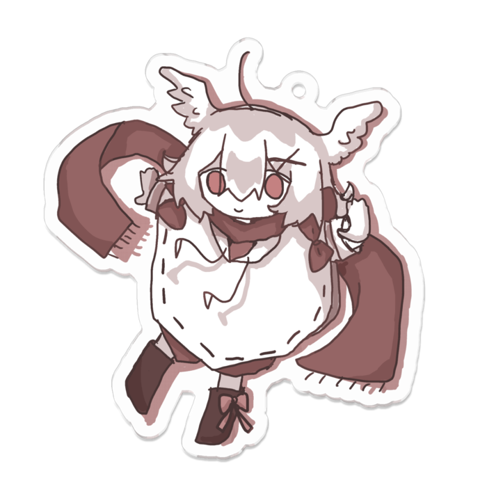 アクリルキーホルダー - 70 x 70 (mm)