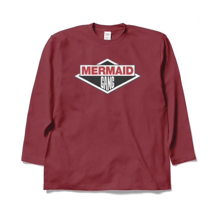 ロングスリーブTシャツ - XL - バーガンディ