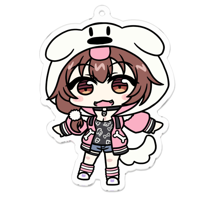 アクリルキーホルダー - 70 x 70 (mm)