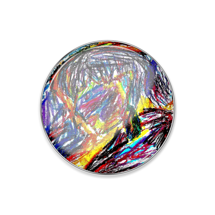 ピンバッジ - 丸形25mm