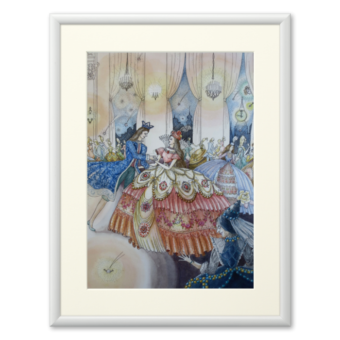 複製画(プリモアート) - A4-ホワイト