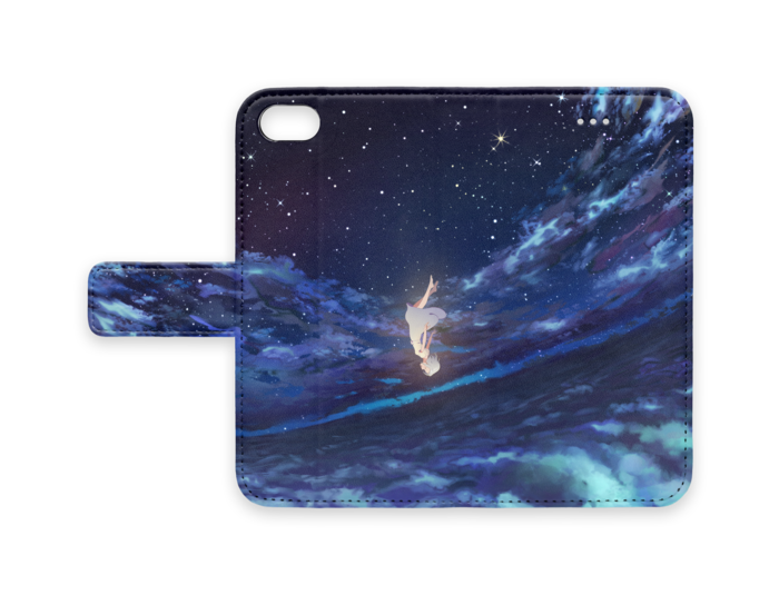 手帳型iPhoneケース - iPhone7 - ストラップ穴 なし