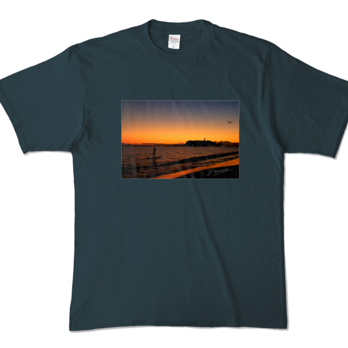 カラーTシャツ - XL - デニム (濃色)