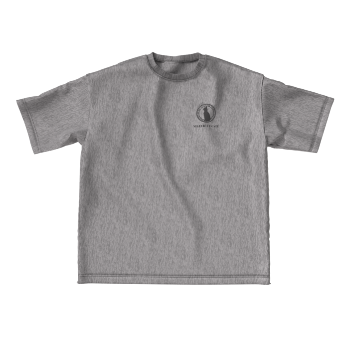 ビッグシルエットTシャツ - L - 両面