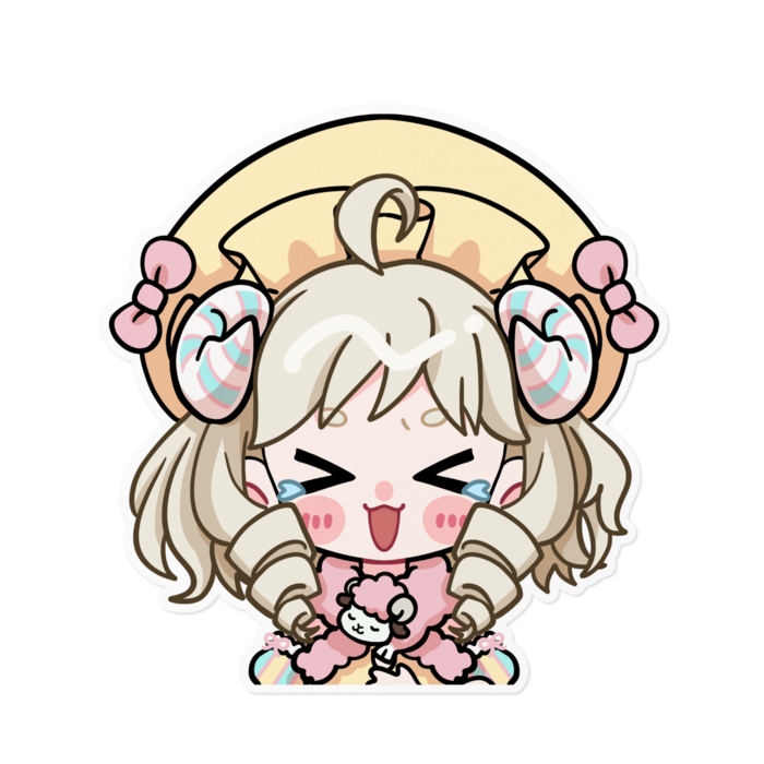 ステッカー≪特大≫／ばくわらメア