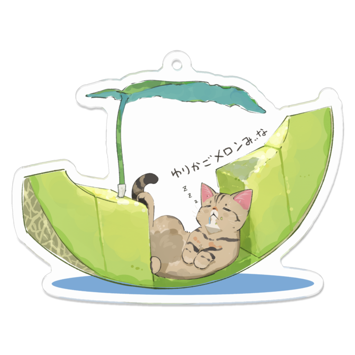 アクリルキーホルダー - 70 x 70 (mm)