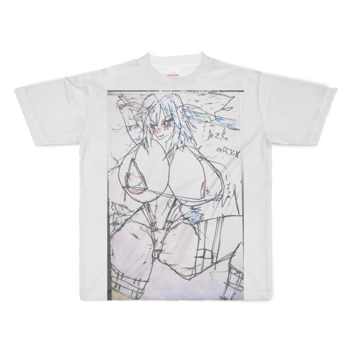 フルグラフィックTシャツ - XL - 正面印刷のみ
