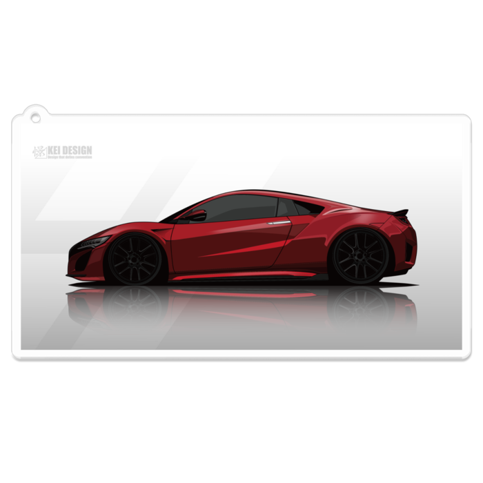 アクリルキーホルダー - 100 x 100 (mm)