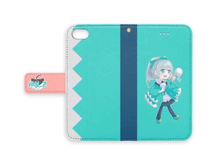 手帳型iPhoneケース - iPhone 8 / 7 - ストラップ穴 あり