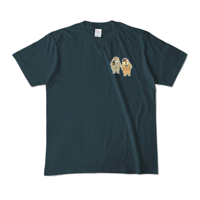 カラーTシャツ - M - デニム (濃色)