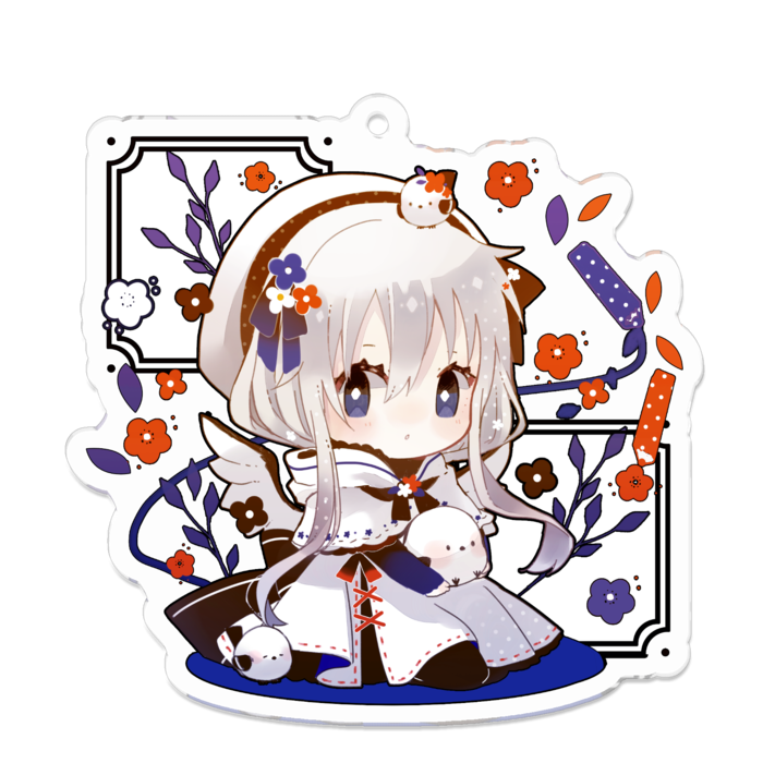 アクリルキーホルダー - 70 x 70 (mm)
