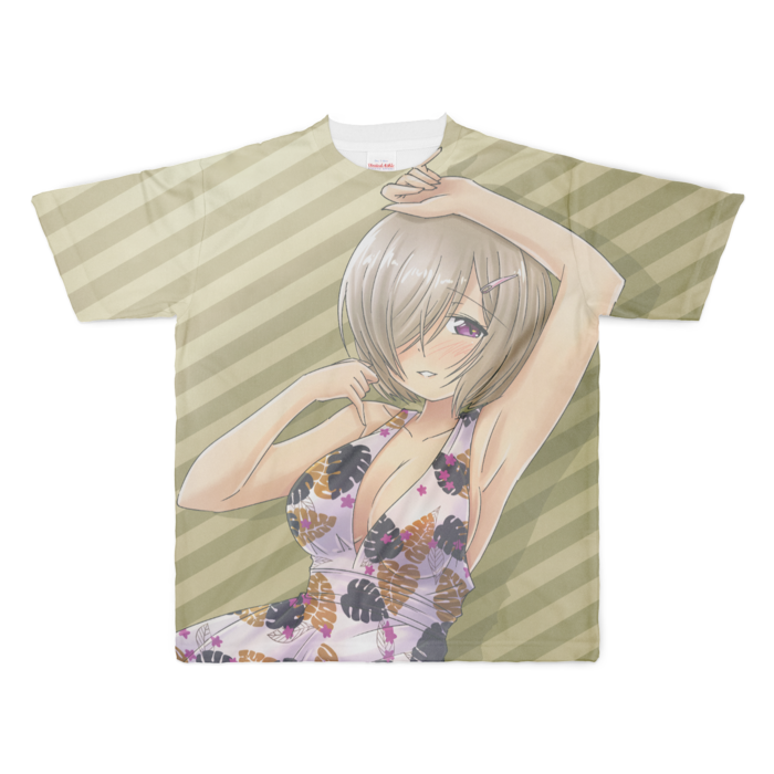 フルグラフィックTシャツ - XL - 正面印刷のみ