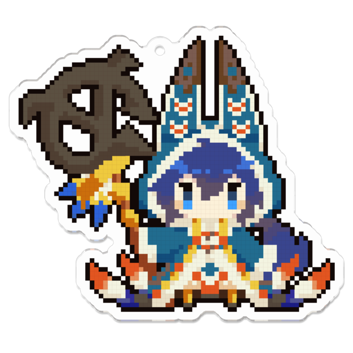 アクリルキーホルダー - 70 x 70 (mm)