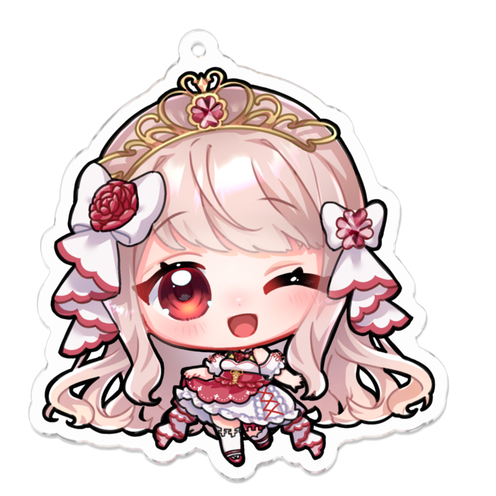 アクリルキーホルダー - 70 x 70 (mm)