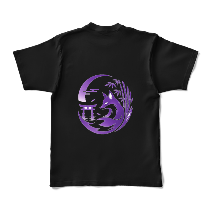 カラーTシャツ - XL - ブラック (濃色)