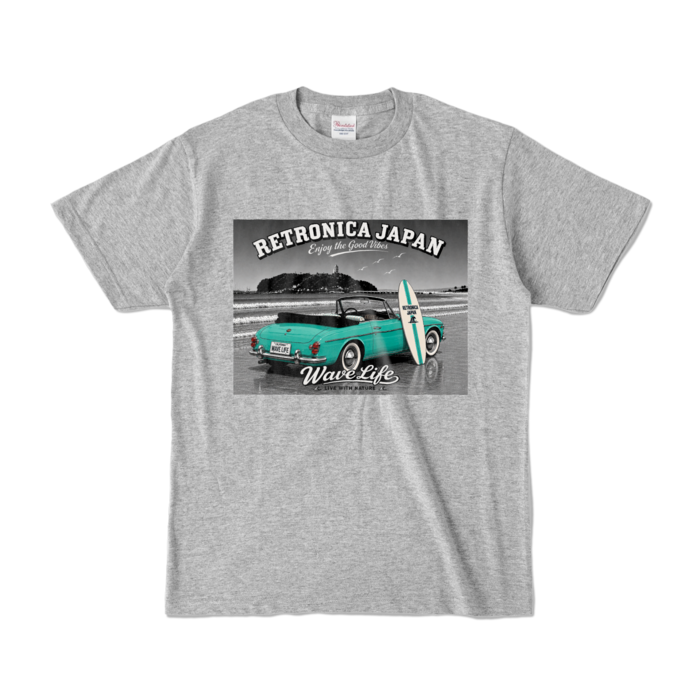 カラーTシャツ - S - 杢グレー (濃色)