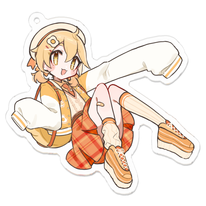 アクリルキーホルダー - 70 x 70 (mm)