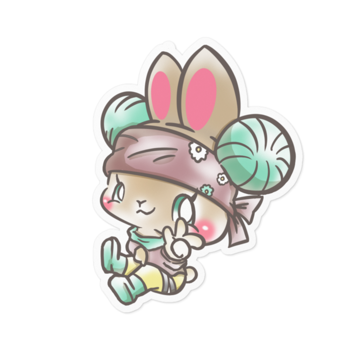 ステッカー - 100 x 100 (mm)