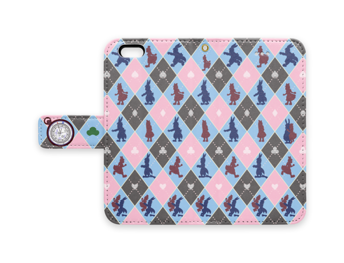 手帳型iPhoneケース - iPhone6 - ストラップ穴 あり