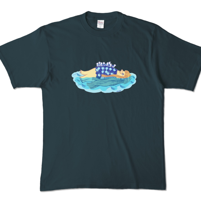 カラーTシャツ - XL - デニム (濃色)