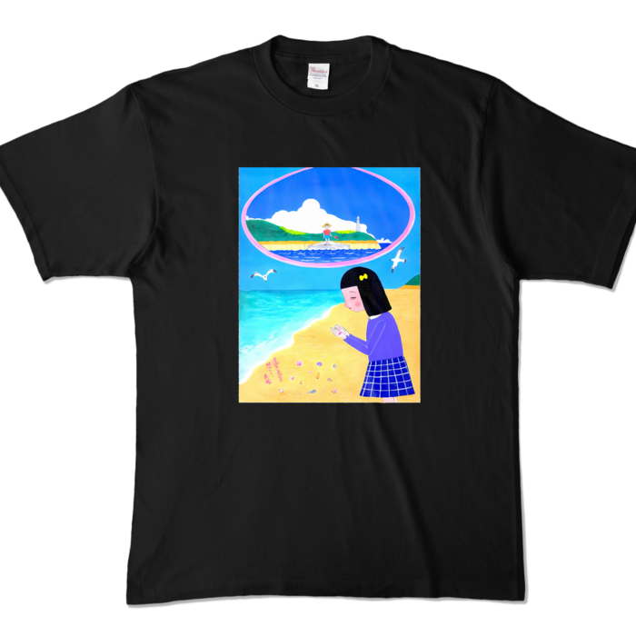 カラーTシャツ - XL - ブラック (濃色)