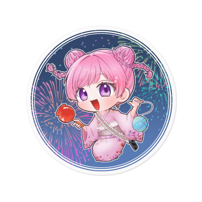ステッカー - 100 x 100 (mm)
