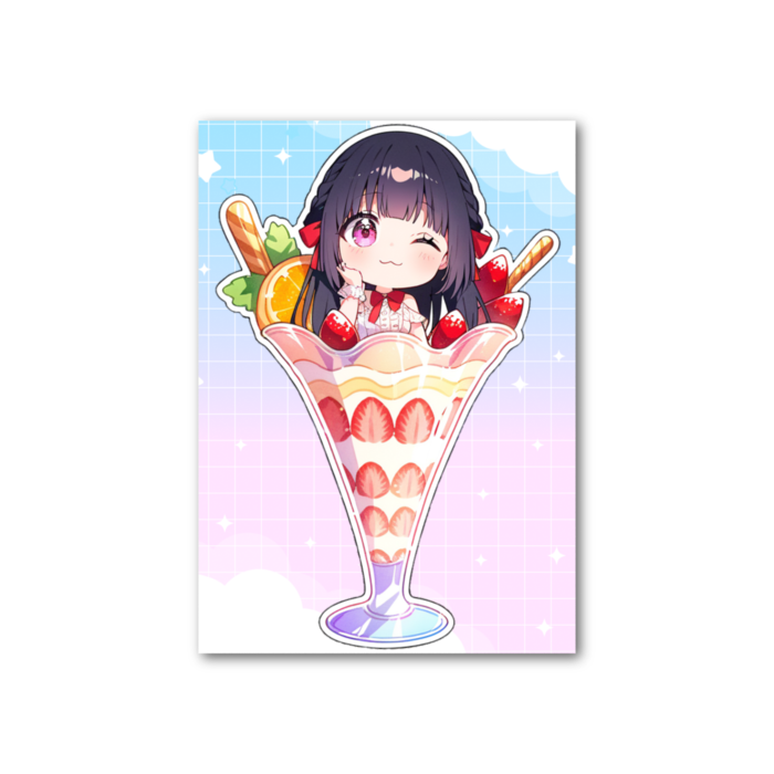 フォト風カード - 縦 - 片面