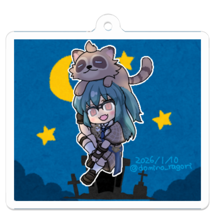 アクリルキーホルダー - 50 x 50 (mm)(14)