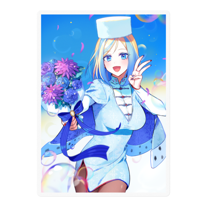 ステッカー - 100 x 100 (mm)