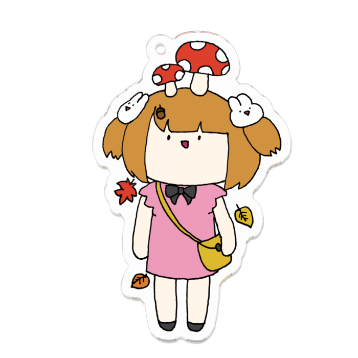 アクリルキーホルダー - 70 x 70 (mm)