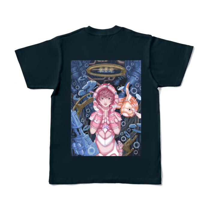 カラーTシャツ - S - ネイビー (濃色)