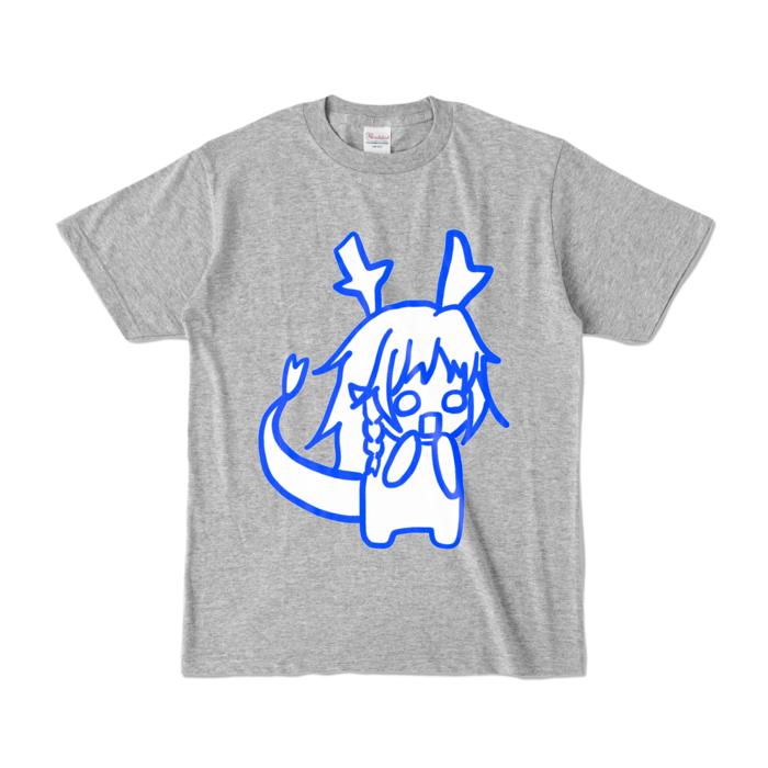 カラーTシャツ - S - 杢グレー (濃色)