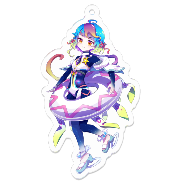 アクリルキーホルダー - 70 x 70 (mm)