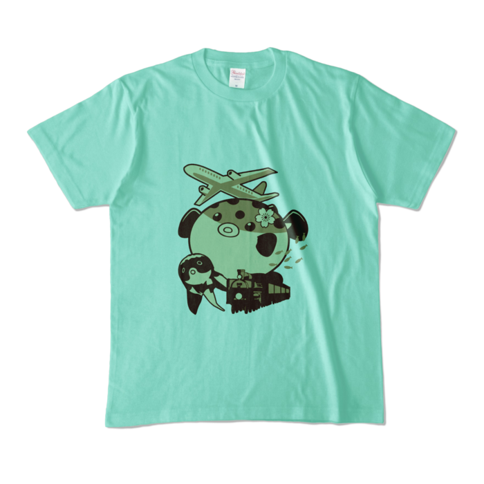カラーTシャツ - M - アイスグリーン (淡色)
