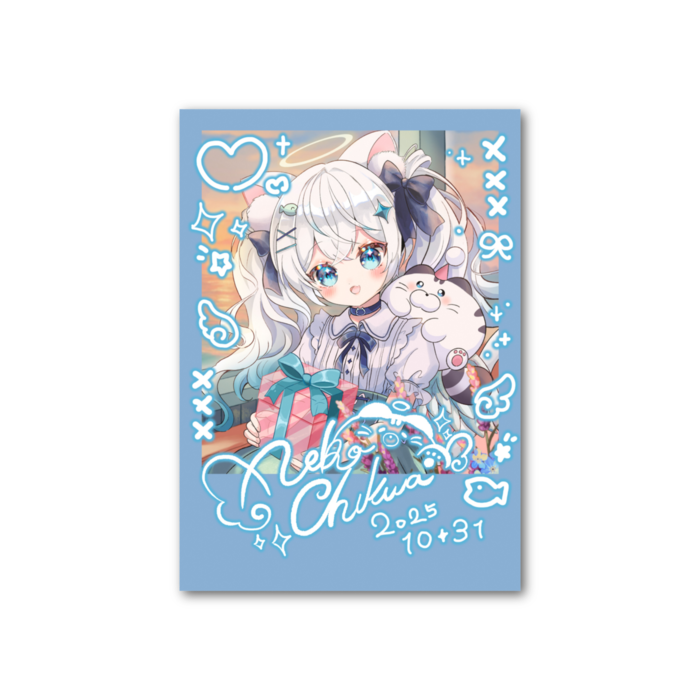 フォト風カード - 縦 - 片面