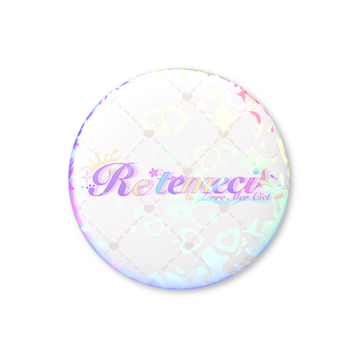 ホログラム缶バッジ - 56mm