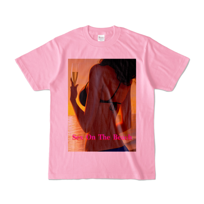 カラーTシャツ - S - ピーチ (淡色)
