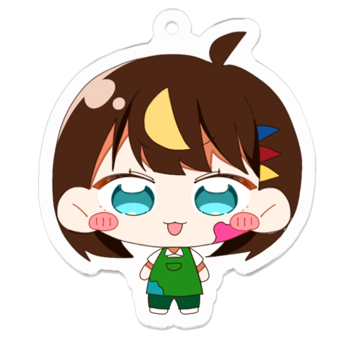 アクリルキーホルダー - 50 x 50 (mm)