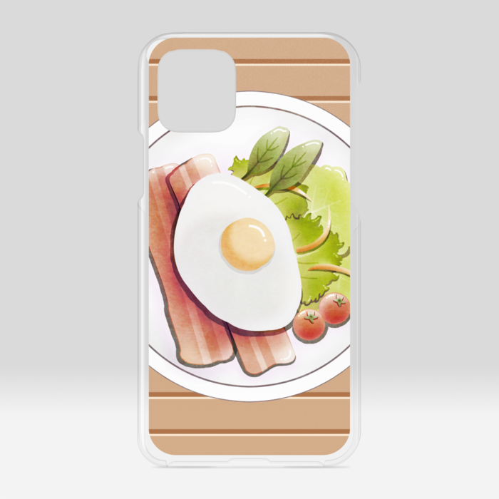 クリアiPhoneケース ベージュ iPhone 11Pro