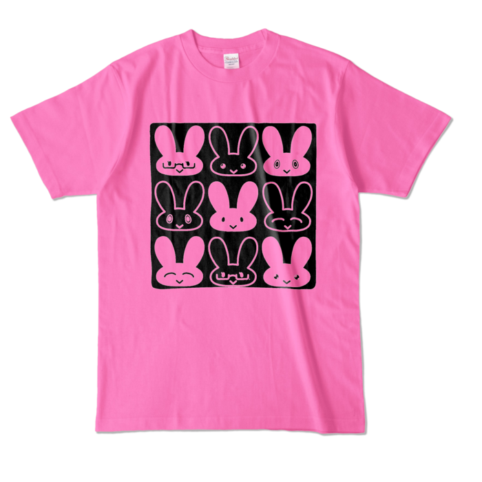 カラーTシャツ - L - ピンク (濃色)