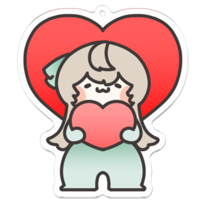 ちょうど良さげなLOVE - 70 x 70 (mm)