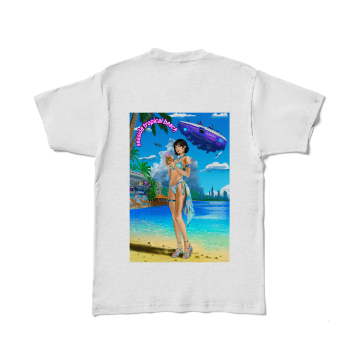 カラーTシャツ - L - アッシュ (淡色)