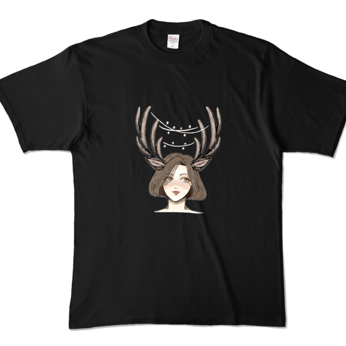 カラーTシャツ - XL - ブラック (濃色)