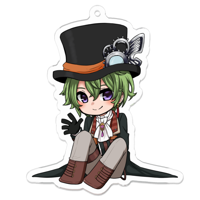 チビヨツバキーホルダーB