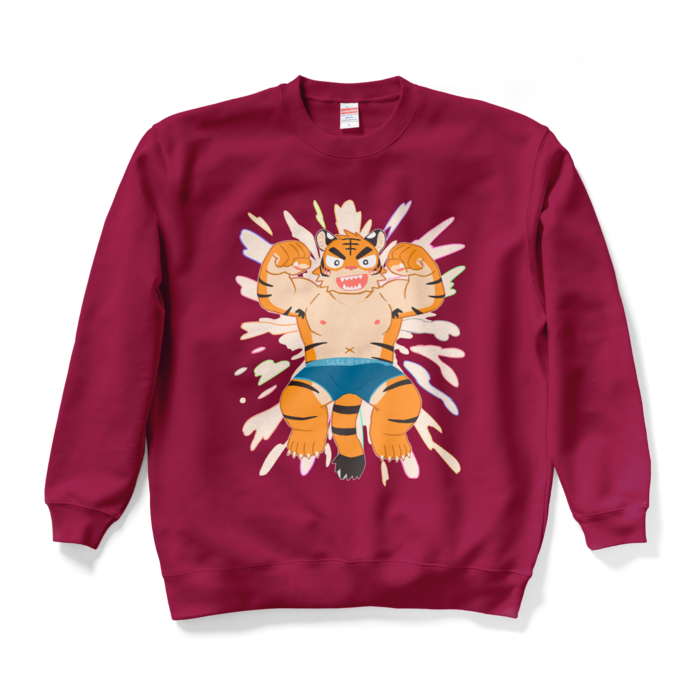 スウェット - XL - バーガンディ