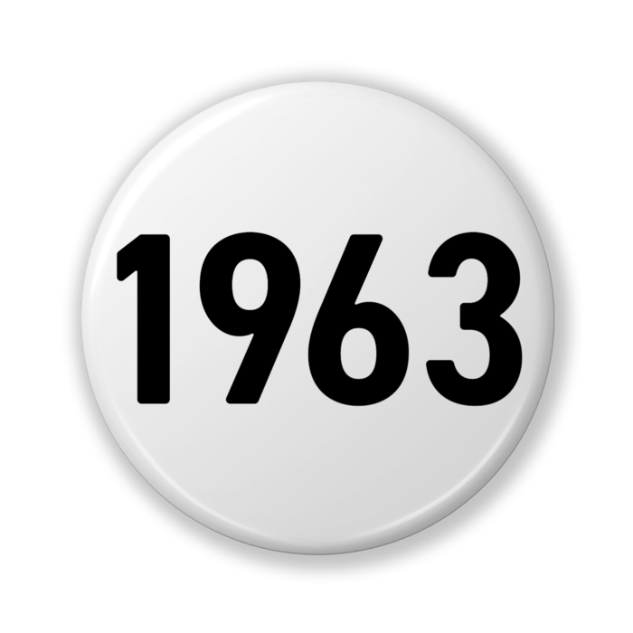 【1963】缶バッジ- 32mm