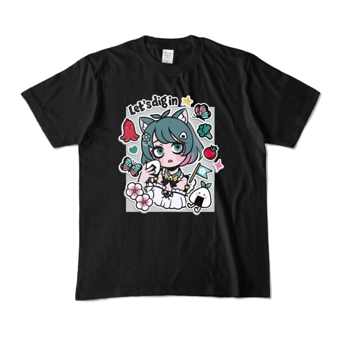カラーTシャツ - M - ブラック (濃色)