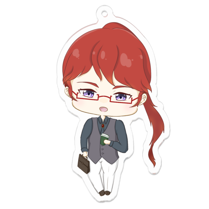 アクリルキーホルダー - 70 x 70 (mm)