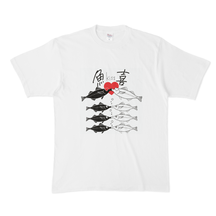 キスTシャツ - XL - 白