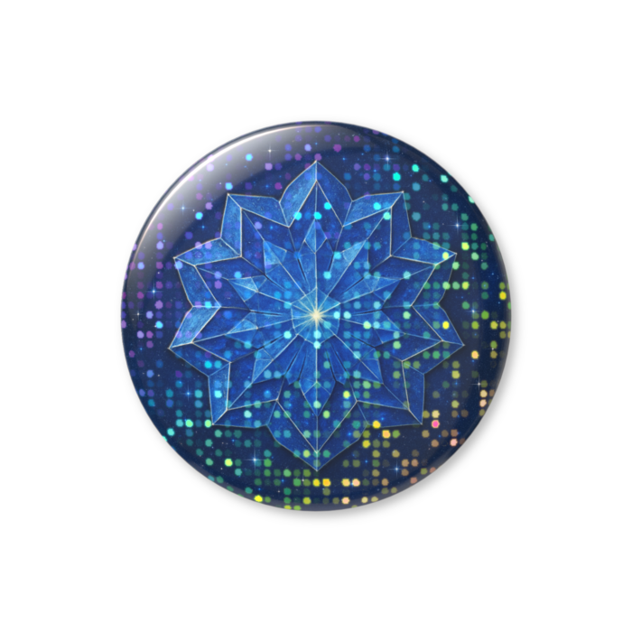 ホログラム缶バッジ - 32mm